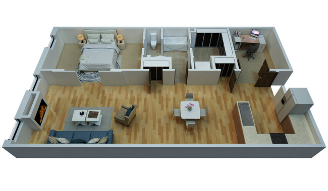 Floorplan - Larson Square Lofts