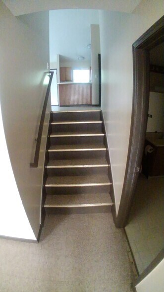Stair well leading up - 1302 Albert Ave