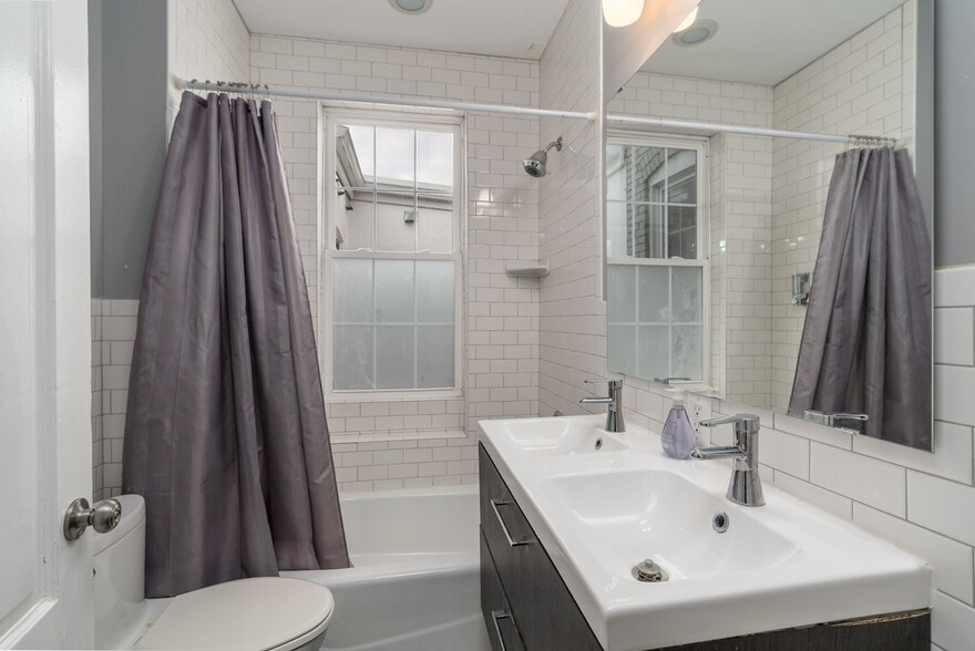 second floor bathroom - 403 P St NW