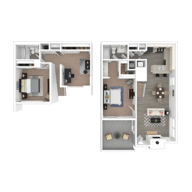 Floorplan - Casa Azul Townhomes