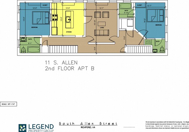 Floorplan - The Row at Cary Place