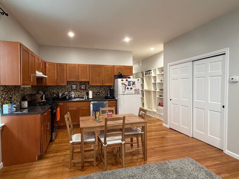 Kitchen, dining, closet, hall - 211 Sumac St