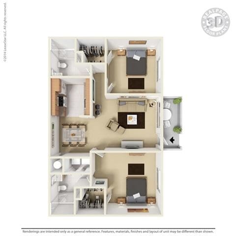 Floorplan - Aviare Place Apartments