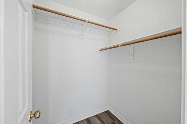 Master Bedroom closet - 502 Rockmoor Dr