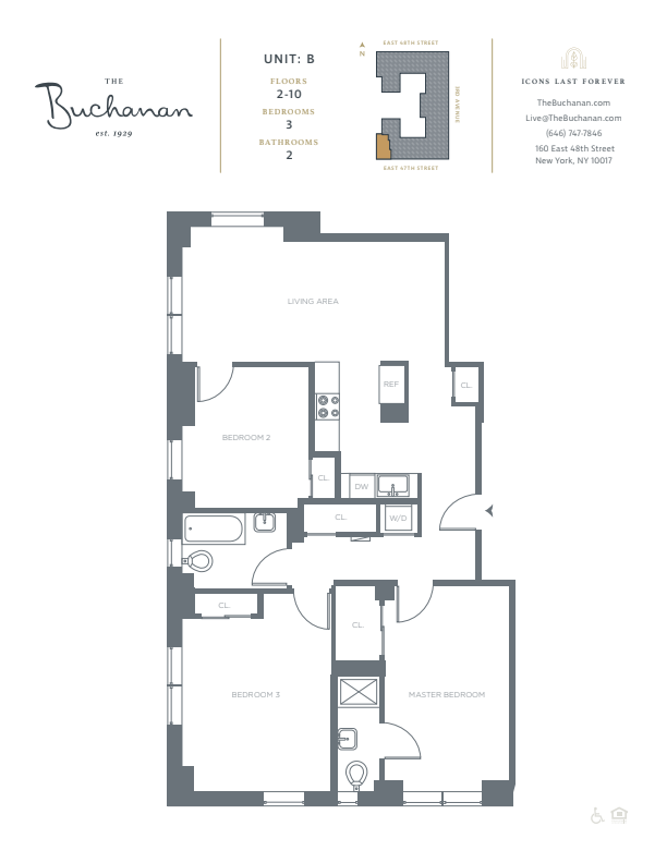 Floorplan - The Buchanan