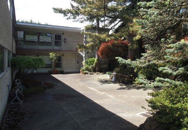 Back Common Area - Rogene Apartments
