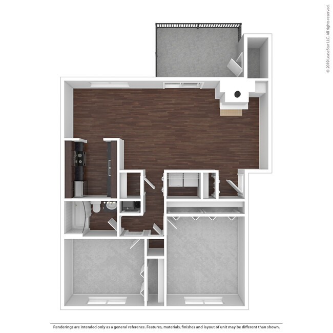 Floorplan - Woodbridge Apartments