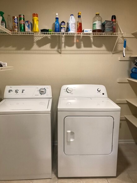 Large laundry and storage room - 500 Aries Dr