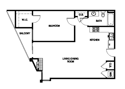 1BR/1BA - The Social Apartments