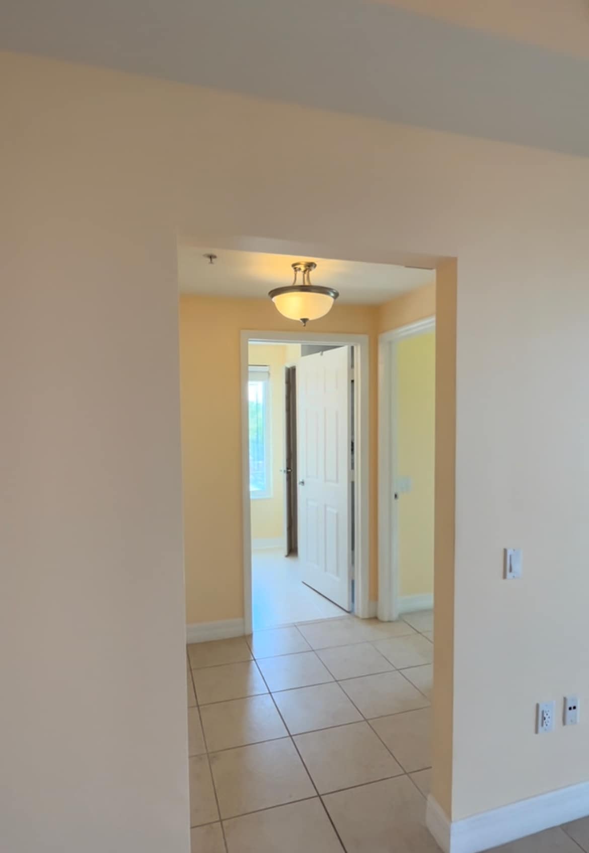 Entrance to opposing guest bedrooms, and guest bathroom entrance - 2743 1st St