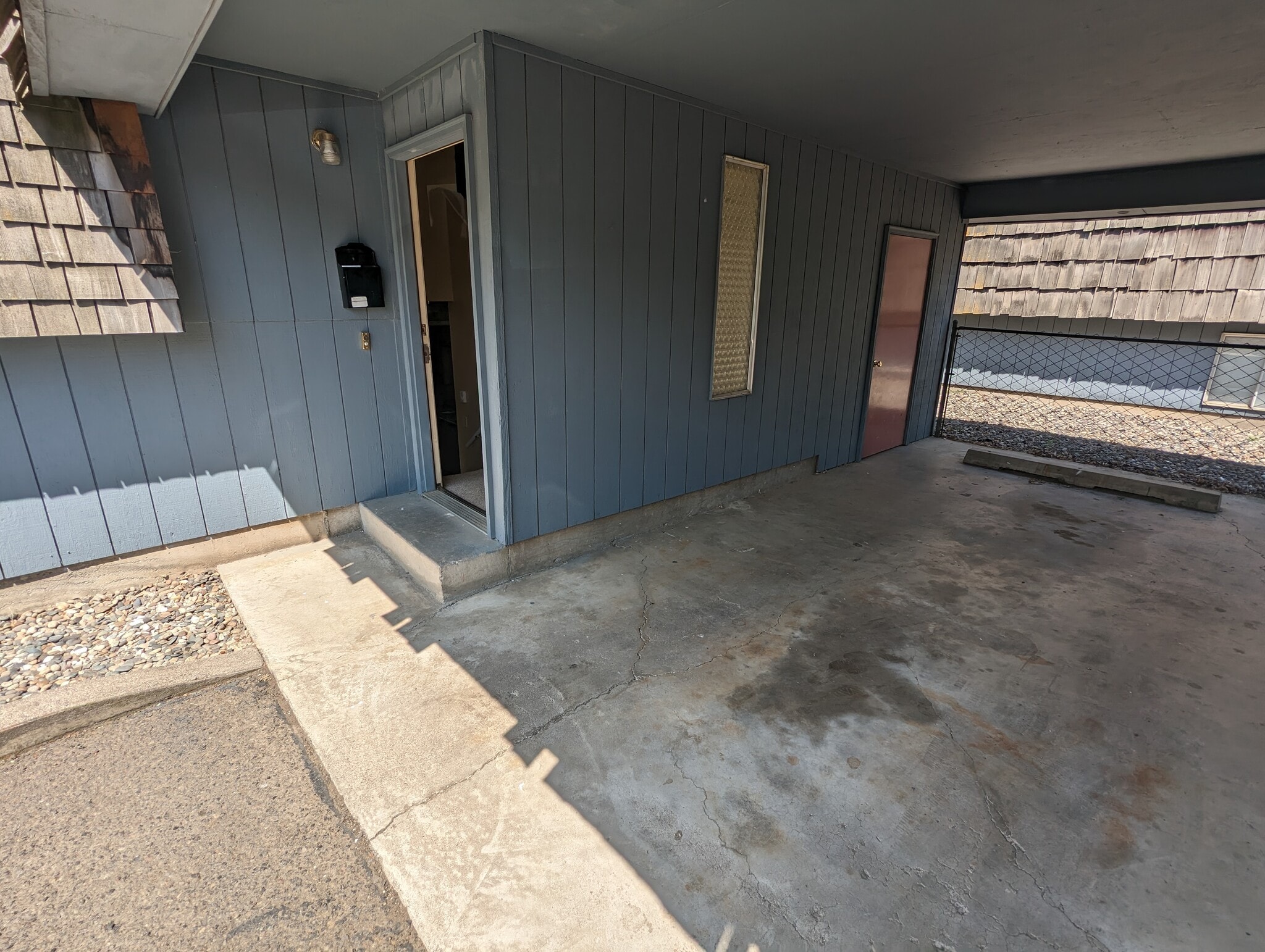 Covered parking and locked storage - 1122 Francis Ave