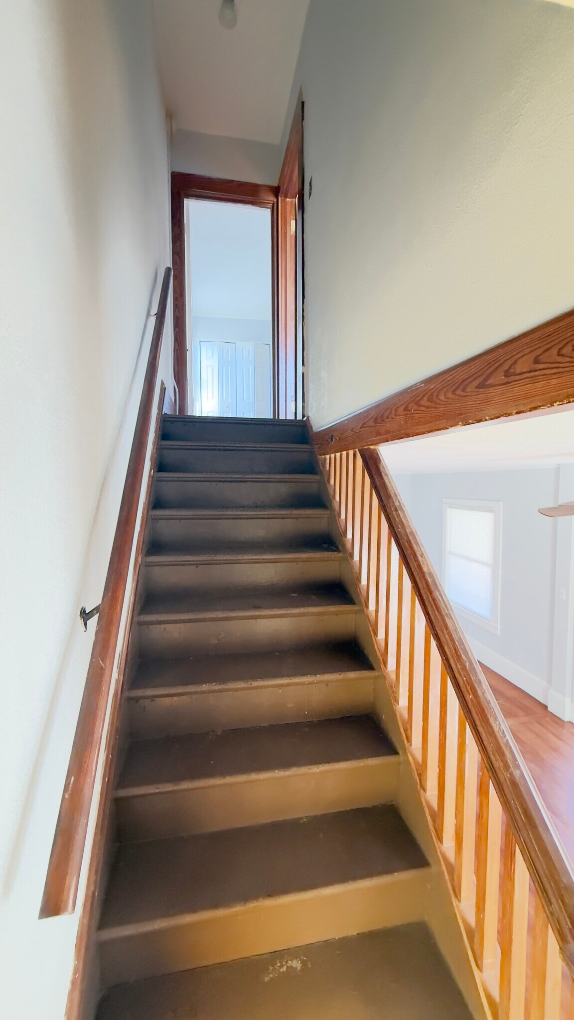 Stairs to the two bedrooms - 136 S Peninsula Dr