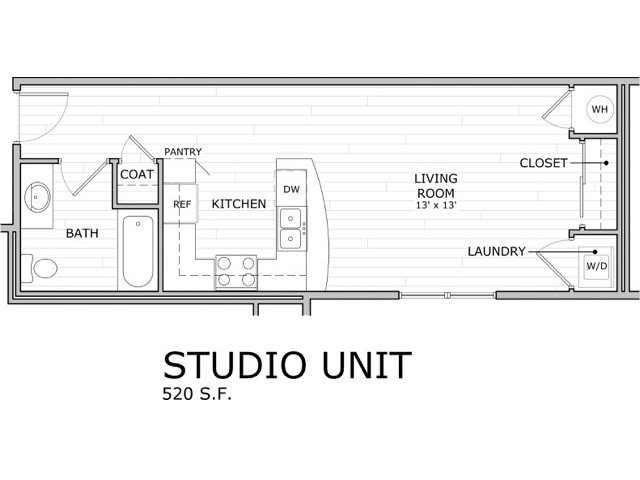 Floorplan - Coryell Commons