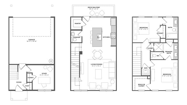 B Floorplan Image - Cardinal East Village