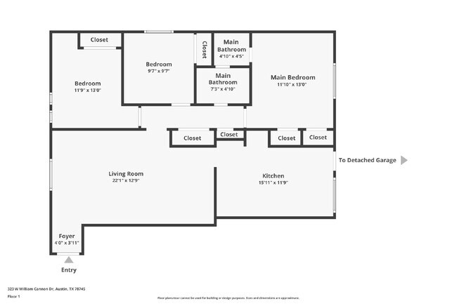 Building Photo - 323 W William Cannon Dr