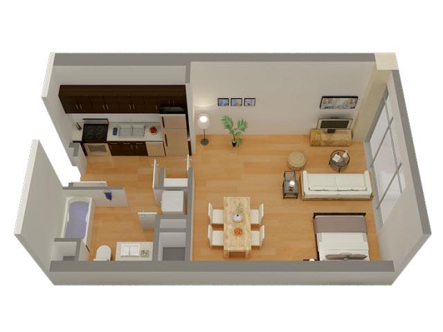 Floorplan - 800J Lofts