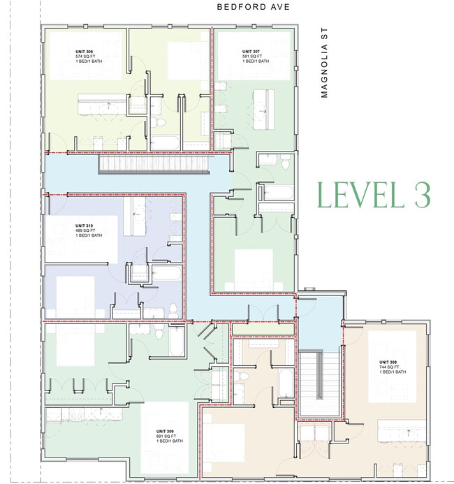 Floorplan - Palmera House Apartments