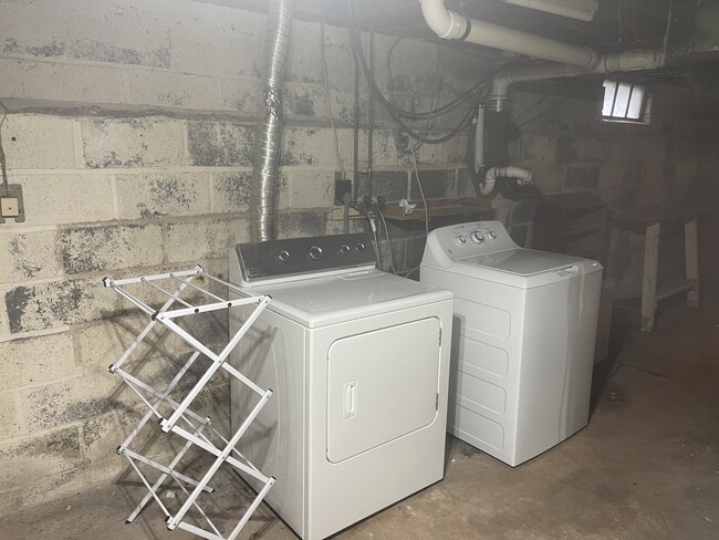 Washer Dryer in basement - 65 Washington Rd