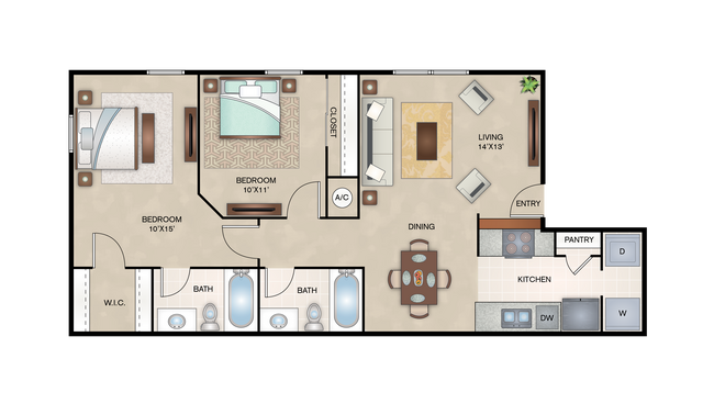 Floorplan - Arbors Of Cleburne