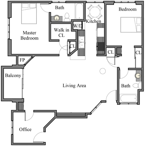 Floorplan - Silton Century City