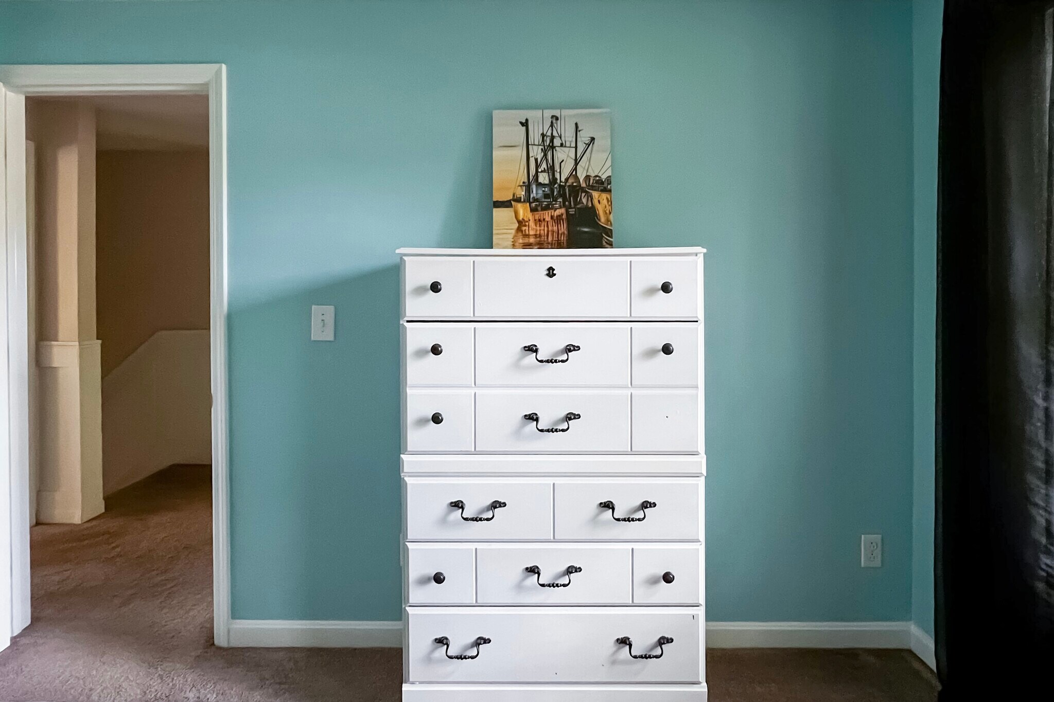 Second bedroom with double bed - 278 Harrison St