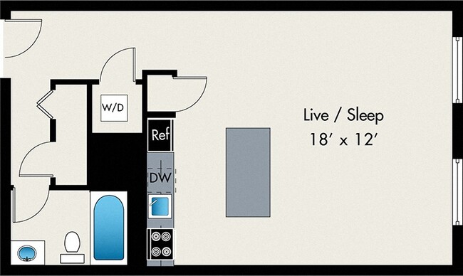 Floorplan - The Lofts at Gin Alley