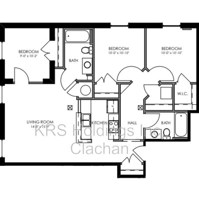 Floorplan - 1318 W. Broad St.