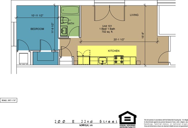 Floorplan - The Brightleaf Building