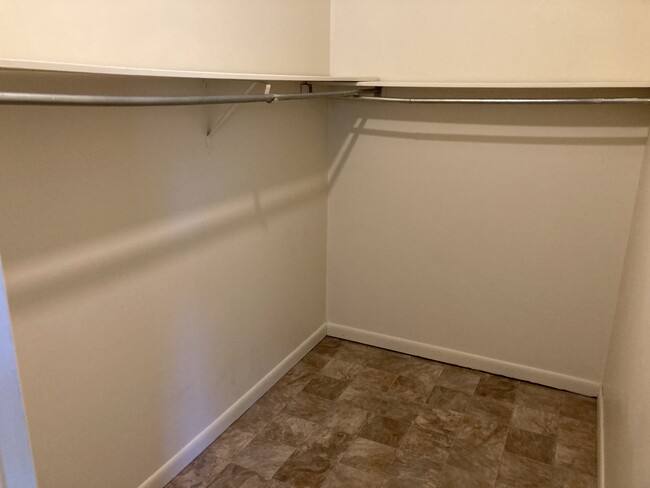 walk in closet - 211 Tower Dr