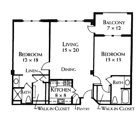 2BR/2BA - Richland Place