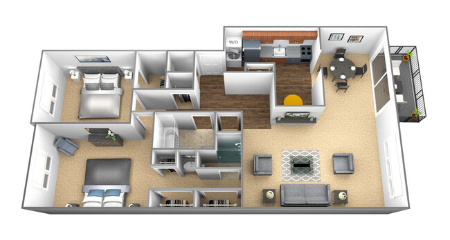 Floorplan - Charlesgate Apartments