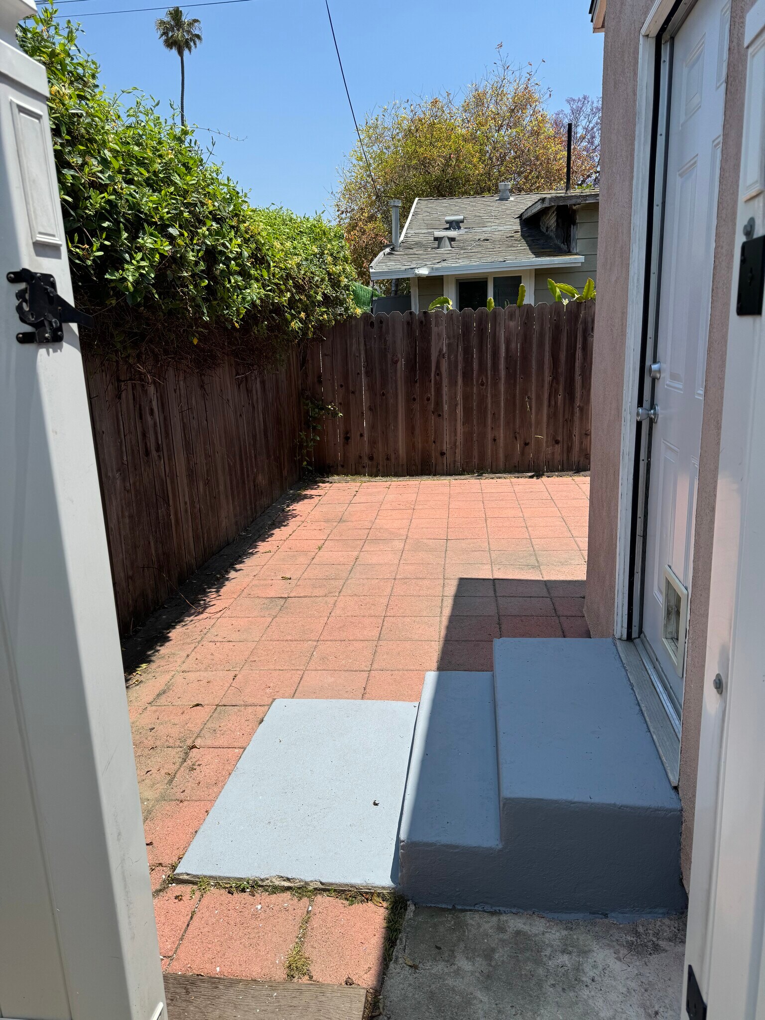 Back door - 2920 S Sycamore Ave