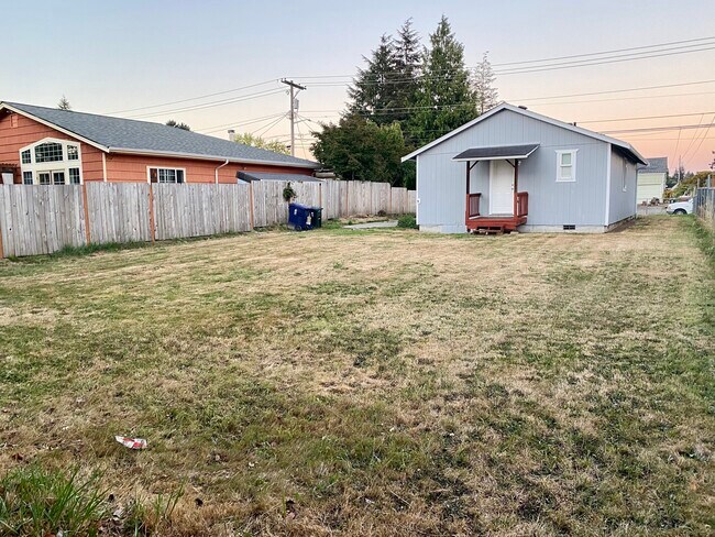 Backyard View of Home - 6818 S J St