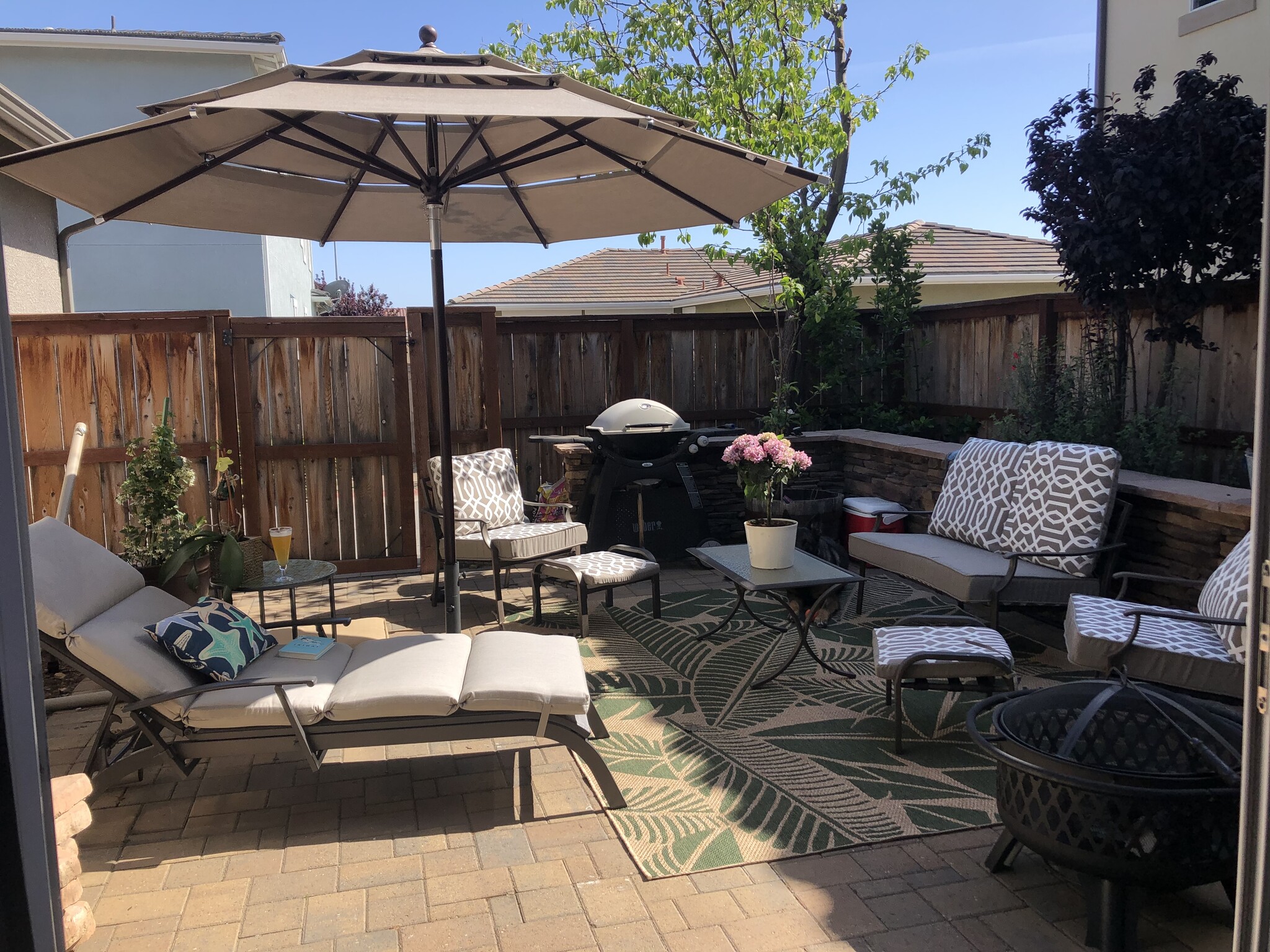 Back patio - 377 Sage St