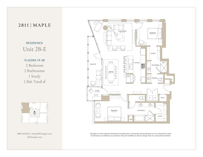 Floorplan - 2811 Maple