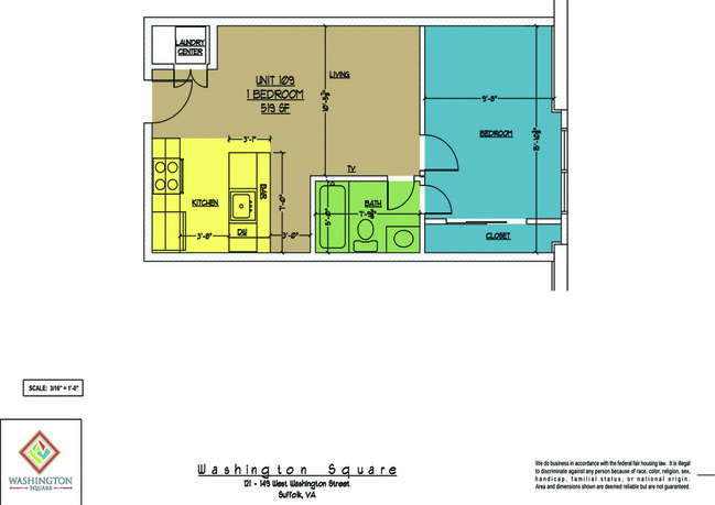 Floorplan - Washington Square