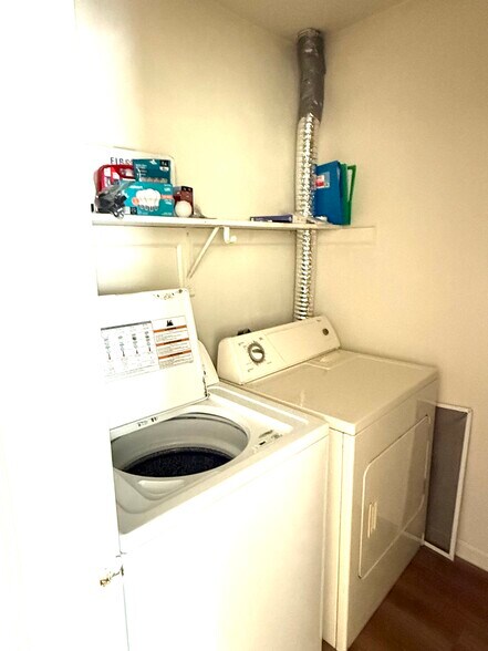 Washer and dryer provided - 834 Patrick Henry Dr