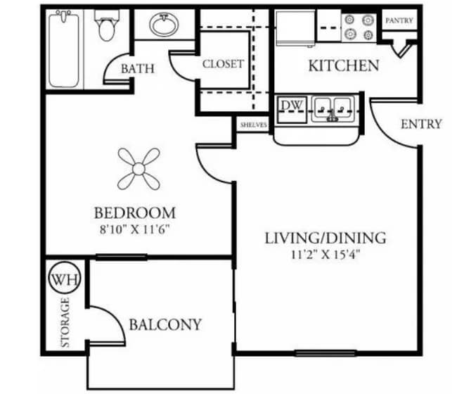 Floorplan - St. James Crossing