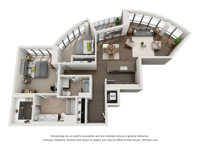 Floorplan - The Madison at Racine