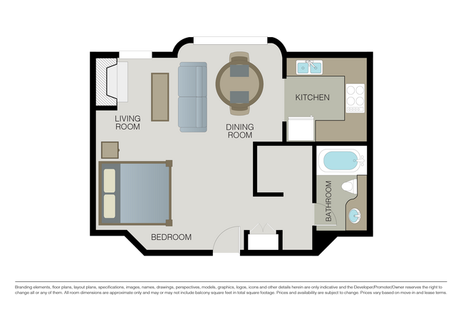 Floorplan - Essex Properties at Miracle Mile