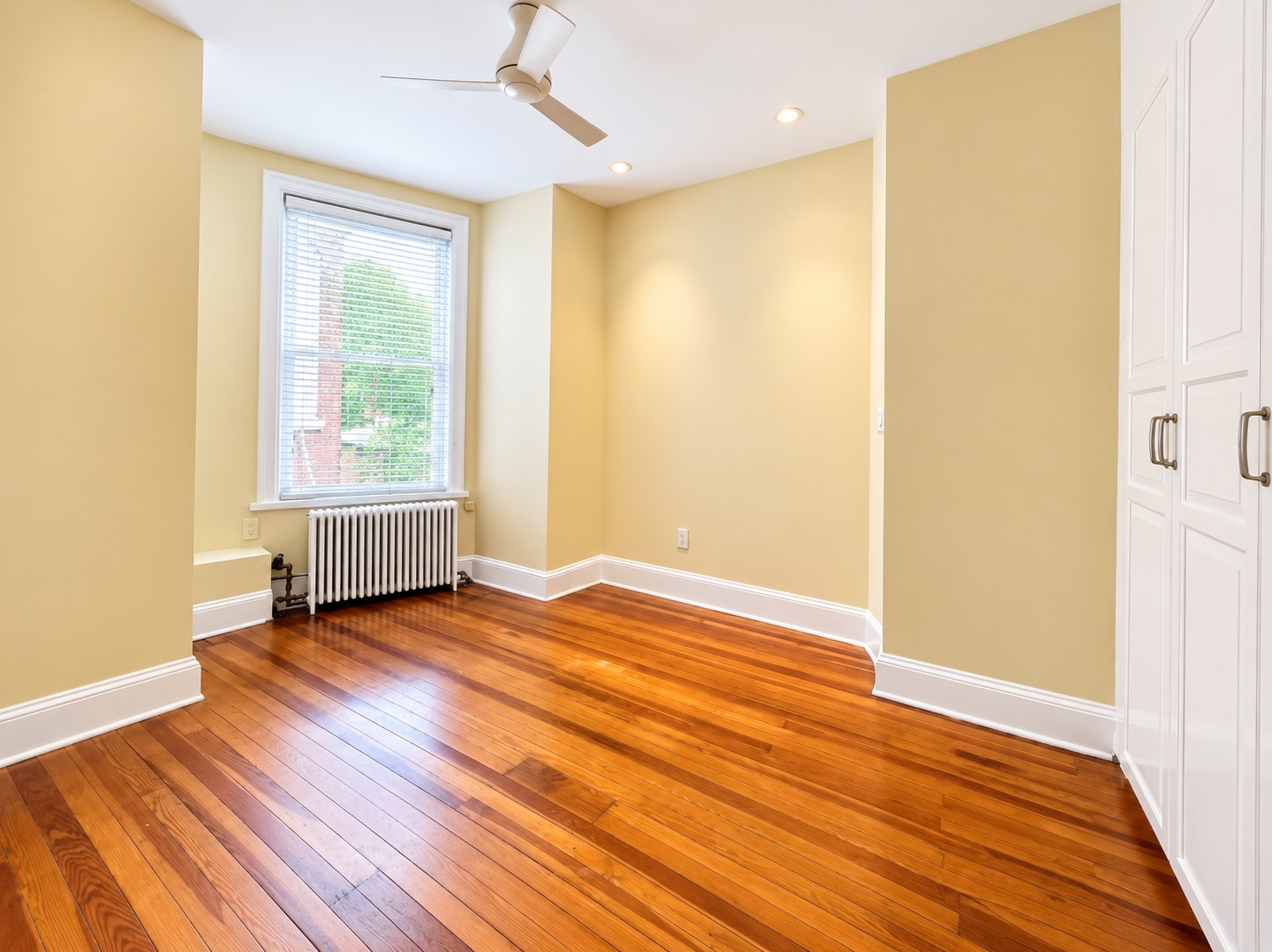Comfortable bedroom with lots of natural light and build in closet - 2322 1st St NW