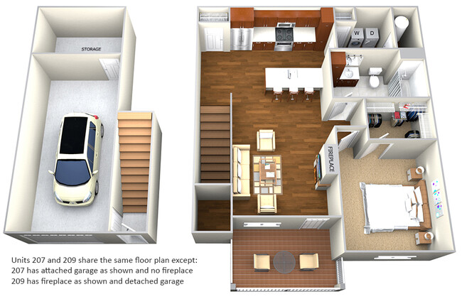 Floorplan - Cedar Place Apartments