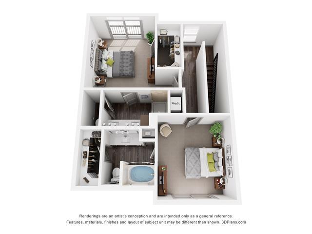 Floorplan - Creekside at Crabtree