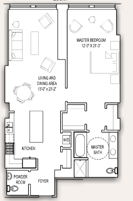 1BR/1.5BA - 1125 Maxwell Place