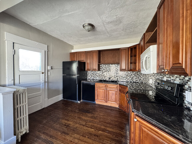 Kitchen and Back door - 606 Woods Ave SW