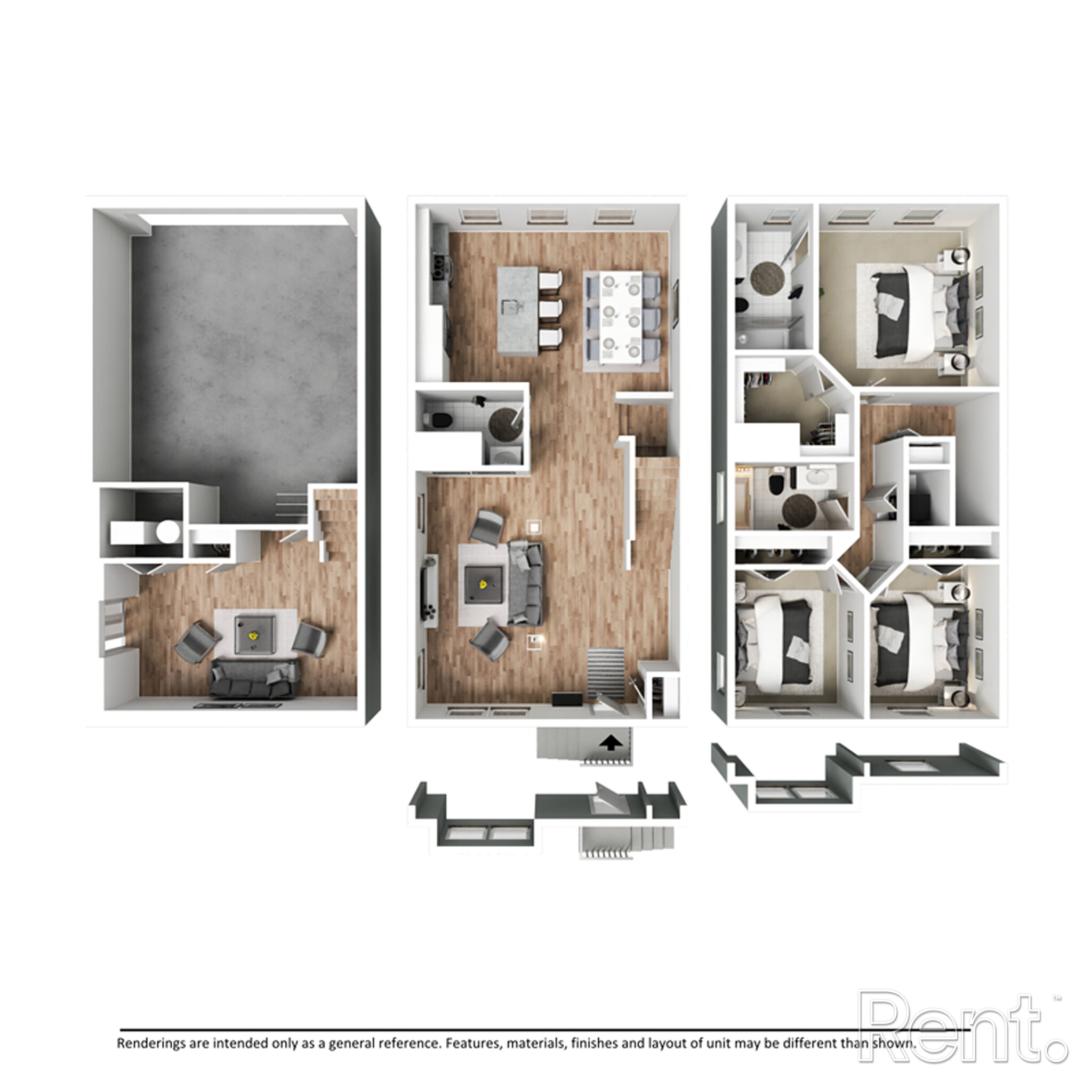 The Lancaster Townhome - MI Place at Downingtown