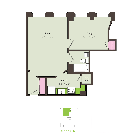 Floorplan - The Brownhardt