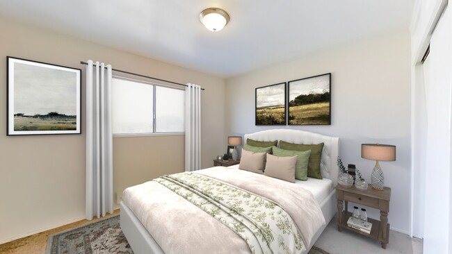 Bedroom 2- Virtually staged - 1260 1st Pl