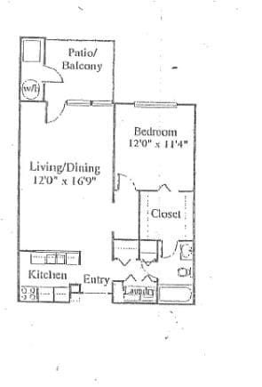 Floorplan - Seniors of Nelson Place