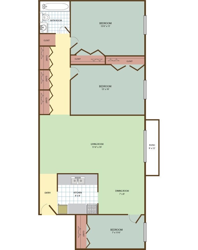 Hillcrest Terrace Apartments 22450 Euclid Ave Euclid OH 44117